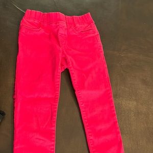 Gap denim size 8 stretch jegging in pink
